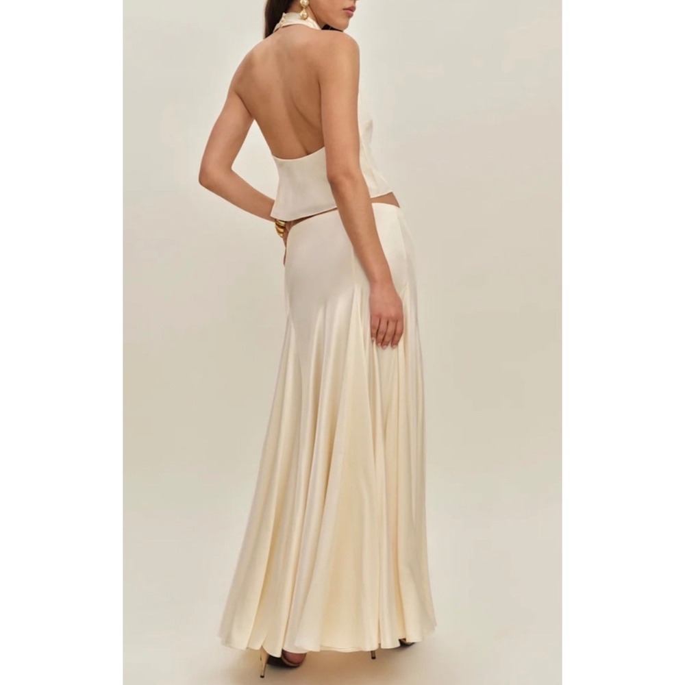 Reformation Sera Silk Two Piece Set Brand New - Picture 2 of 9